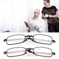 Gafas De Lectura Plegables Para Hombres Y Mujeres Con Pies Telescópicos Y Marco De Metal Estilo Rotativo Gafas De Presbicia Moda - details 0