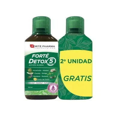 FORTE DETOX 5 ORGANOS ACCION GLOBAL 2 X 500 ML - 1