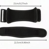 Manguito De Compresión Para Rodilla Con Absorción De Choque Y Ajuste Universal Para Baloncesto Material De Nylon Y Goma - details 3