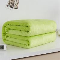 Manta De Felpa Coral Suave Y Cálida Para Camas Faux Fur Mink Tela De Plisado American Style Estilo Invierno Cubierta De Sofá Color Sólido Manta De Viaje Para Adultos - details 9