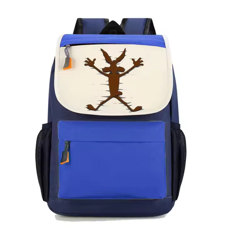 Mochila Correcaminos y Coyote. Varios colores. Ideal para la escuela. Colegio. Senderismo. Excursiones. Multiples bolsillos - 1