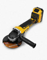 Taladro De Ángulo Inalámbrico Electric Goddess 125mm DCG405 Con Corte De Metal Y Madera Y Lijadora Para Baterías Dewalt 20V Motor Sin Escobillas - details 14