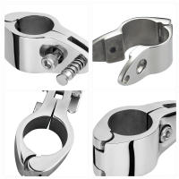 Juego De 1 Pieza De Abrazadera De Tubo 30MM Con Pino Largo Para Barco Bimini Top Jaw Slide Acero Inoxidable 316 Calidad Marítima Herramienta De Fijación - details 4