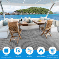 Piso De Barco Autoadhesivo EVA Espuma 2.4m Antideslizante Tapete Marítimo De Falso Teak Para RV Yate Kayak Matriz Marina - details 1