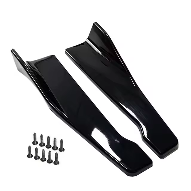 Protector De Parachoques Trasero Universal Para Coche Cubierta De Borde Delantero Con Tornillos 1 Paquete De 1 Pieza - 1
