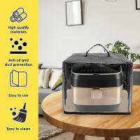 Cubierta De Polvo Para Nevera Con 4 Bolsillos Cubierta De Microondas Y Toaster Protectora Para Electrodomésticos Estilo Moderno Resistente Al Agua - details 1