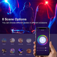 Bombilla LED Inteligente GU10 Tuya Bluetooth/Wifi RGB 220V Luz De Escenario Dimmable Compatible Con Alexa Y Google Para Decoración De Hogar - details 2