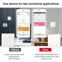 Interruptor De Escenas Inalámbrico Zigbee 1/2/3/4Gang Compatible Con Alexa Google Home Control Remoto Por App Para Automatización Del Hogar - details 17