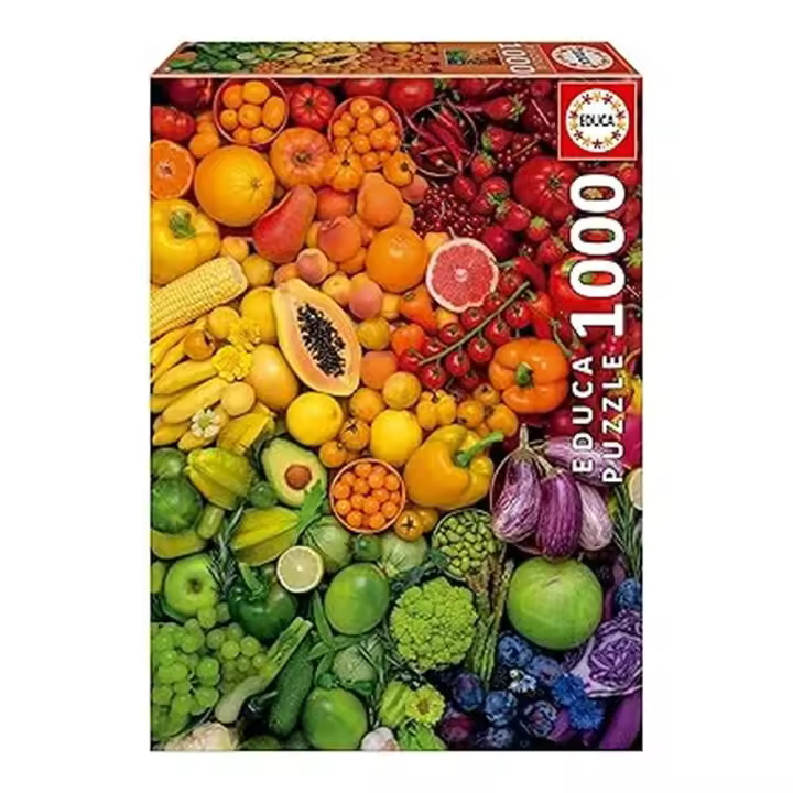 Educa Puzzle Vitaminas Coloridas 1000 Piezas 20178 - 1
