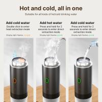 Máquina de café portátil 3 en 1 para el hogar y el coche, máquina de café eléctrica sin cable, funciona con cápsula y café de tierra, 20 bares, mini cafetera fría y caliente con taza de 150 ml - details 4