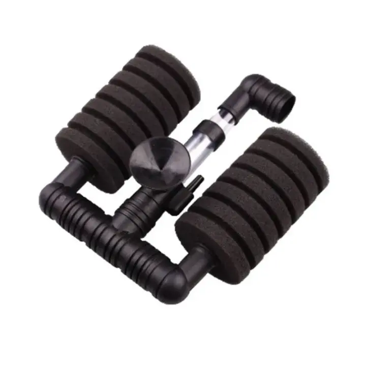 Filtro Bio Espuma Útil Para Acuario Tanque De Peces Camarones Piscina Bomba De Aire Filtración Bioquímica Silenciosa Accesorios De Acuario - 1
