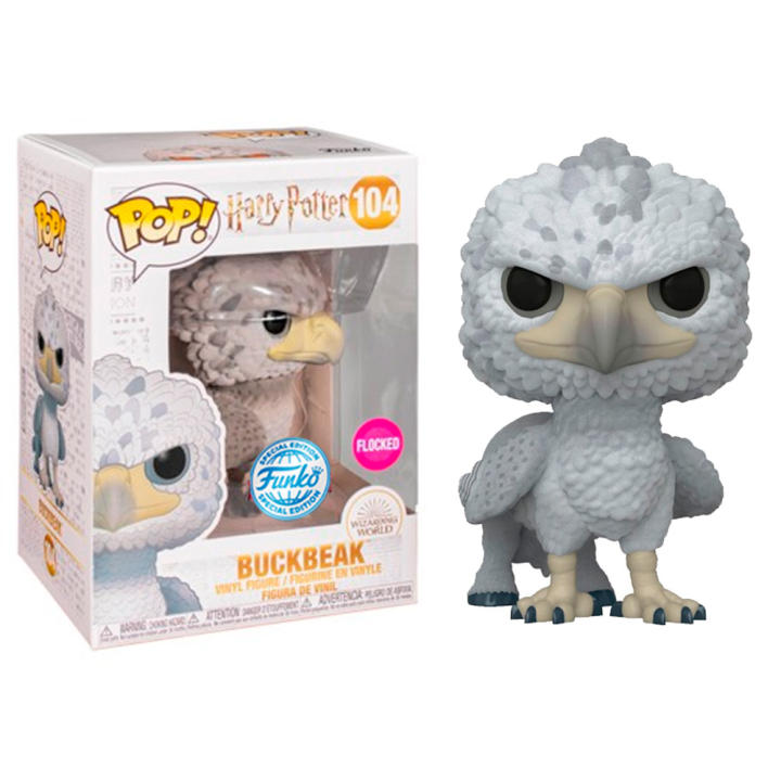 Funko Buckbeak Flocked   EXclusivo Funko Pop Harry  Potter 104 Buckbeack