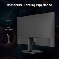 KTC Monitor Gaming 27 Pulgadas, Monitores PC Fast IPS 1440p 100Hz, Monitor de Ordenador  1ms GTG, HDR Vertical/HDMI/USB C/DP, FreeSync y G-Sync, inclinación Ajustable en Altura, H27T27 mejor precio - details 9