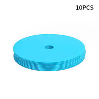 10pcs Matrices De Entrenamiento De Fútbol Planas Perforadas Marcadores Obstáculos Y Barricadas Para Equipo De Deportes - details 8