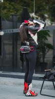 Bolsa De Cintura Impermeable Para Motocicleta Para Hombres Y Mujeres Con Varios Bolsillos Estuche De Pierna Para Viajes Y Deporte - details 16