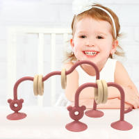 Juguete Educativo Para Bebés De Silicona Juego De Rompecabezas Para Niños En La Mesa Juguetes De Cuentas Empaquetadas Juguetes Para El Desarrollo Infantil - details 1