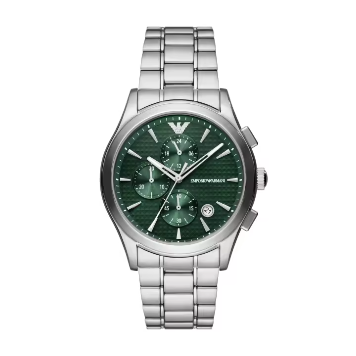 Emporio Armani Reloj STAINLESS STEEL，SILVER，QUARTZ/CHRONO AR11529 - 1