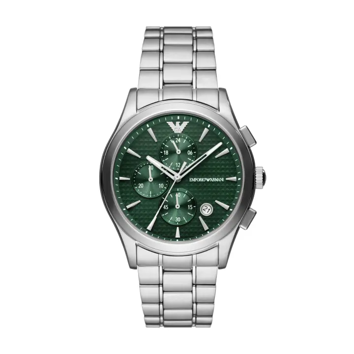 Emporio Armani Reloj STAINLESS STEEL，SILVER，QUARTZ/CHRONO AR11529 - 1