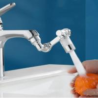 Extensor De Grifo Rotativo 1080 ° Desmontable Filtro Elemento Extensión Antisalpicaduras Aerator De Baño Accesorios De Baño - details 1