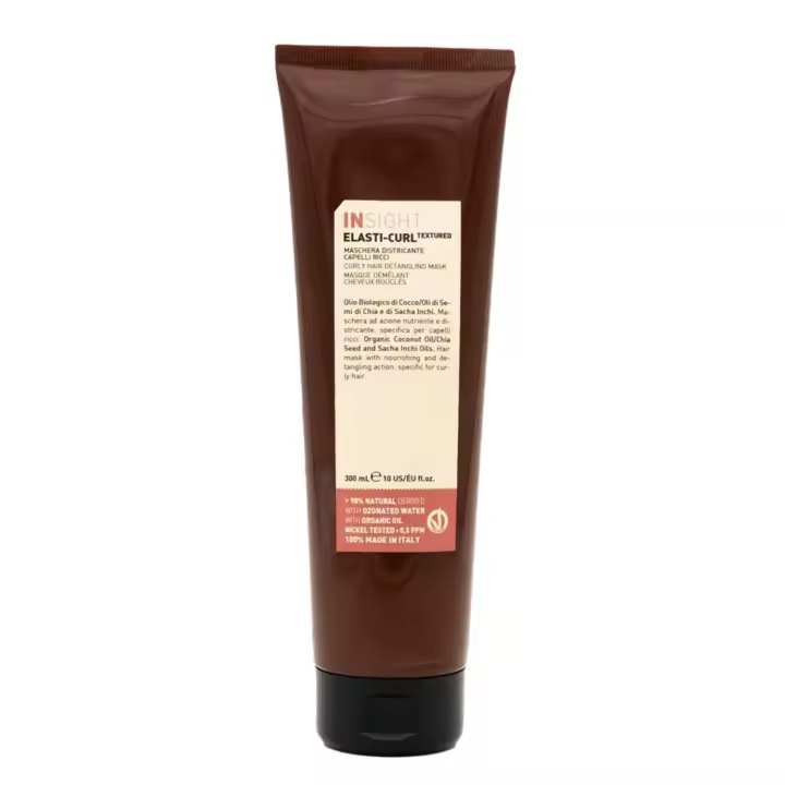Insight elasti-curls Mascarilla desenredante para cabello rizado 300ml - 1
