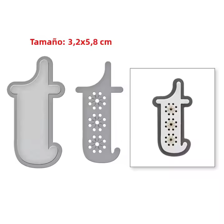 Cortadores De Metal Alfabeto Y Puntuación Tejidos Para Manualidades DIY Scrapbooking Y Hacer Tarjetas Números Y Simbolos - 1