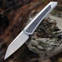 Cuchillo De Sobrevivencia Ks 7050 Con Hoja Tanto Y Mango De Aluminio T6 Y Fibra De Carbono Para Caza Al Aire Libre Y Rescate Herramienta EDC Para Hombres - details 3