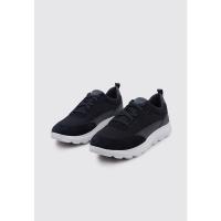 Geox U SPHERICA A - MESH+SCAMOSCIAT  Deportivas Planas Hombre Azul - details 0