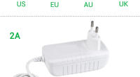 Transformador De Corriente De Pico a Corriente Continua Adaptador De Suministro De Energía Para Cadena LED AC 100-240V a DC 12V 24V 1A 2A 3A - details 6