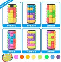 Puzzle Cilíndrico De 7 Capas Juguete Interactivo Para Niños Y Niñas Juego De Rota Y Desliza IQ Fit Cubos Inteligentes DIY Regalo Para Adolescentes - details 0