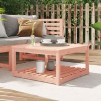 vidaXL Mesa de jardín madera maciza de pino 82,5x82,5x45 cm en color Pino natural/Pino gris/Pino marrón miel y más | estructura resistente ideal para salón dormitorio o estudio - details 3