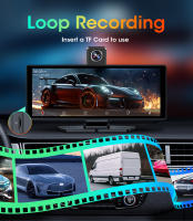 Cámara De Coche 4K Con Pantalla Táctil De 11.26 Pulgadas DVR Soporte Para Apple Carplay Y Android Auto Doble Lente Frontal Y Rear Black Box Accesorios - details 8