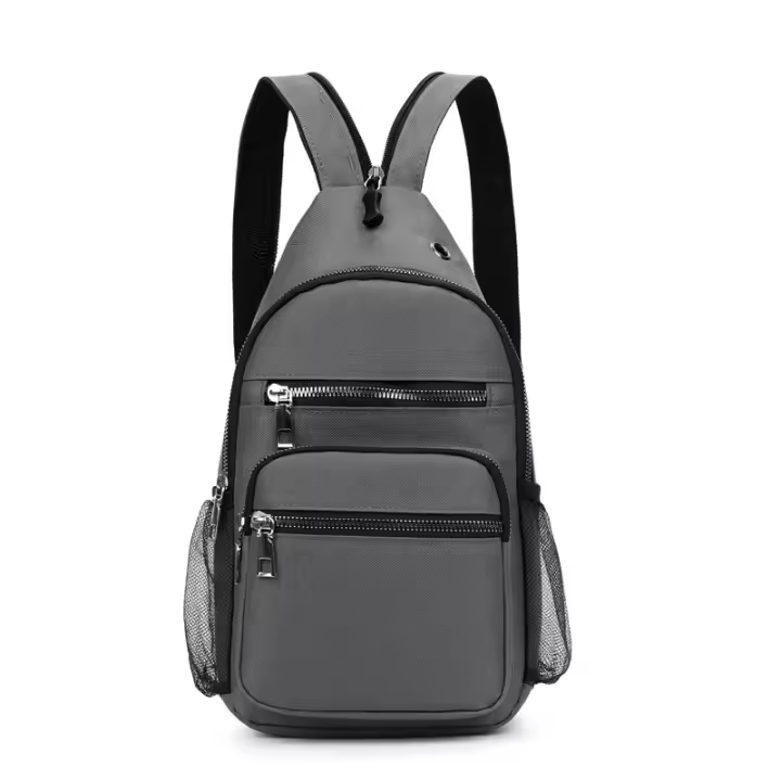 Mochila Pequeña Para Hombres Fengdong Mini Bolsa Cruzada Deportiva Bolsa De Pecho Unisex Impermeable De Nylon Mochila Mensajera - 1