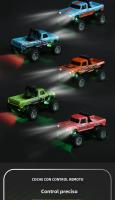 Truck De Off-road RC Miniatura 1/64 Control Remoto Automóvil De Aleación Juguetes Eléctricos 2.4G Vehículo De Tierra - details 6