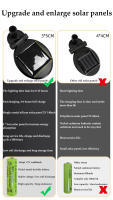 10 Luces Solares Para Jardín Con Diseño De Mariposa Luz Exterior Impermeable Vibrante Para Decoración De Patio Y Camino - details 3