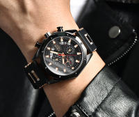 Reloj Deportivo De Lujo Para Hombre LIGE 2025 Reloj De Cuarzo Impermeable Con Cronógrafo Y Fecha Correa De Silicona Moda Y Casual - details 16