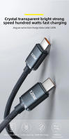 Cable De Carga Rápida 120W 6A Tipo C a Tipo C Para iPhone 15 pro Max USB C Data Cord Compatible Con Samsung Xiaomi - details 2