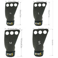 Guantes De Gimnasia Para Pesas Carbono Protección De Mano Para Ejercicios De Agachamiento Y Pull up Crossfit Kettlebell - details 2