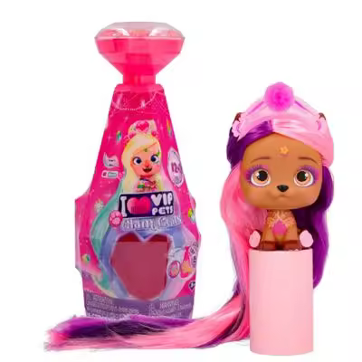 VIP PETS S5 Glam Gems - Varios Modelos | Muñecas con Joyas y Accesorios para Niños de 4 a 6 Años - 1