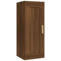 vidaXL Armario de pared madera de ingeniería 35x34x90 cm Blanco, Negro, Roble Sonoma Mueble Almacenaje Estantería para Oficina, Estudio, Dormitorio Estantería/Librería/ mueble de Almacenamiento - details 4