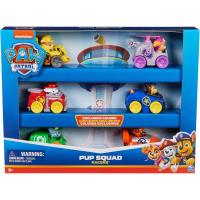 Paw Patrol, Patrulla Canina Los 6 perritos más famosos montados en sus vehículos en este Pack de 6 vehículos Pup Squad Racers - Spin Master 6070070 - details 0