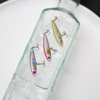 1Pcs Mini Señuelo De Pesca Vibratorio Sumergible 45mm 3g Señuelo De Lápiz Para Agua Dulce Artificiales Duro Equipamiento De Pesca - details 27