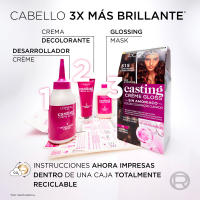 L'ORÉAL PARIS | Casting Crème Gloss Coloración tono sobre tono - Gloss Complex con Ácido Glicólico y sin Amoniaco - details 0