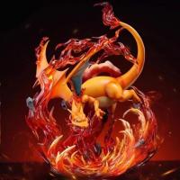Figura De Acción Anime Pok É Mon Dragón Negro De Fuego 20cm Modelo Estatua Decorativa Para Museo Mágico In-Stock Para Jóvenes De 14 Años Y Más - details 2
