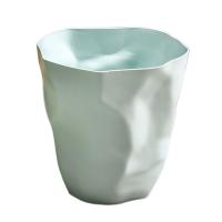 Cesta De Papel Poubelle Redonda Para Oficina Cocina Baño Toilette Hogar Recipiente De Basura De Plástico PP Estilo Creativo Ligero Decoración Para Casa Y RV - details 6