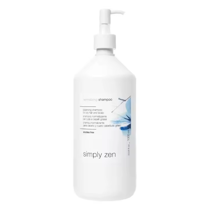 Simply Zen Normalizing Shampoo 1000ml Champú Seborregulador para Cabello Graso sin Sls Ni Sles - 1