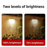 Lámpara Solar LED Exterior Impermeable Para Jardín Decoración Luz De Puerta De Villa Iluminación Brillante Para Balcón Luz De Pared Con Luz Del Sol - details 4