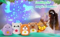 Muñeco De Peluche Unicornio Proyector 28cm Con Luz LED Suave Y Cálido Regalo Para Niñas Y Niños Animales De Peluche Para Decoración Del Hogar - details 7