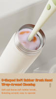 Cepillo De Limpieza Para Botella 3 En 1 Con Esponja Y Mango Largo Herramienta De Limpieza Para Vaso Y Taza Eco-amigable - details 6