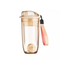Botella Deportiva De 400ml Con Tapón De Mezclador Y Filtro Para Proteínas Y Té BPA Libre Resistente Al Relleno Durable Para Adultos - details 8