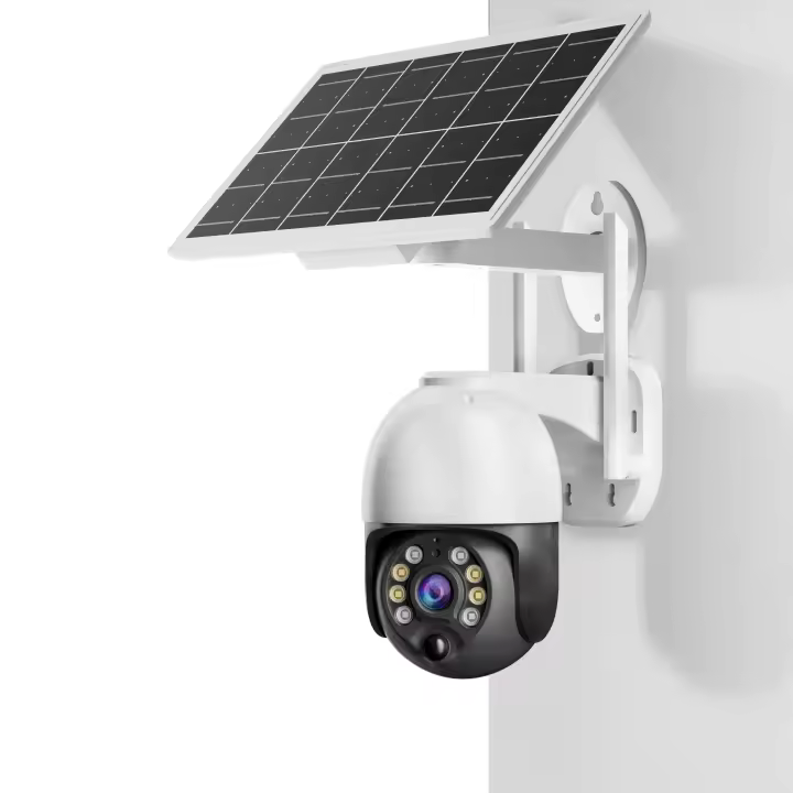 Jortan Tech - Cámara de Vigilancia Solar de Bajo Consumo para Seguridad con Detección PIR, Codificación H.265X, Visión Nocturna IR-CUT, Almacenamiento en la Nube y Conectividad Wi-Fi - 1